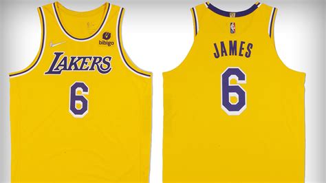 lakers 6 patch|lakers jersey no 6.